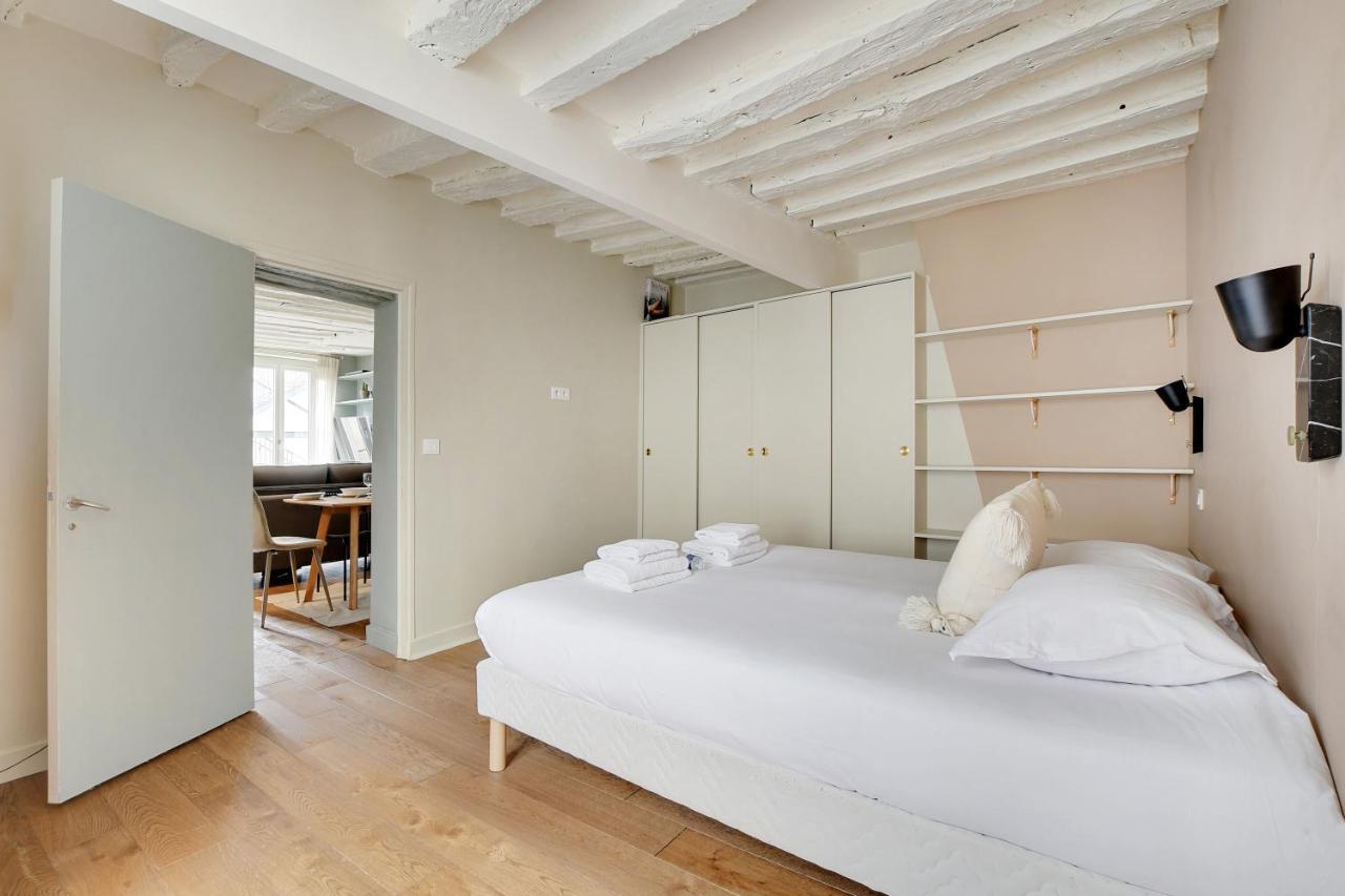 Chic Apartment -1Br-4P- Haut Marais - Republique Paříž Exteriér fotografie