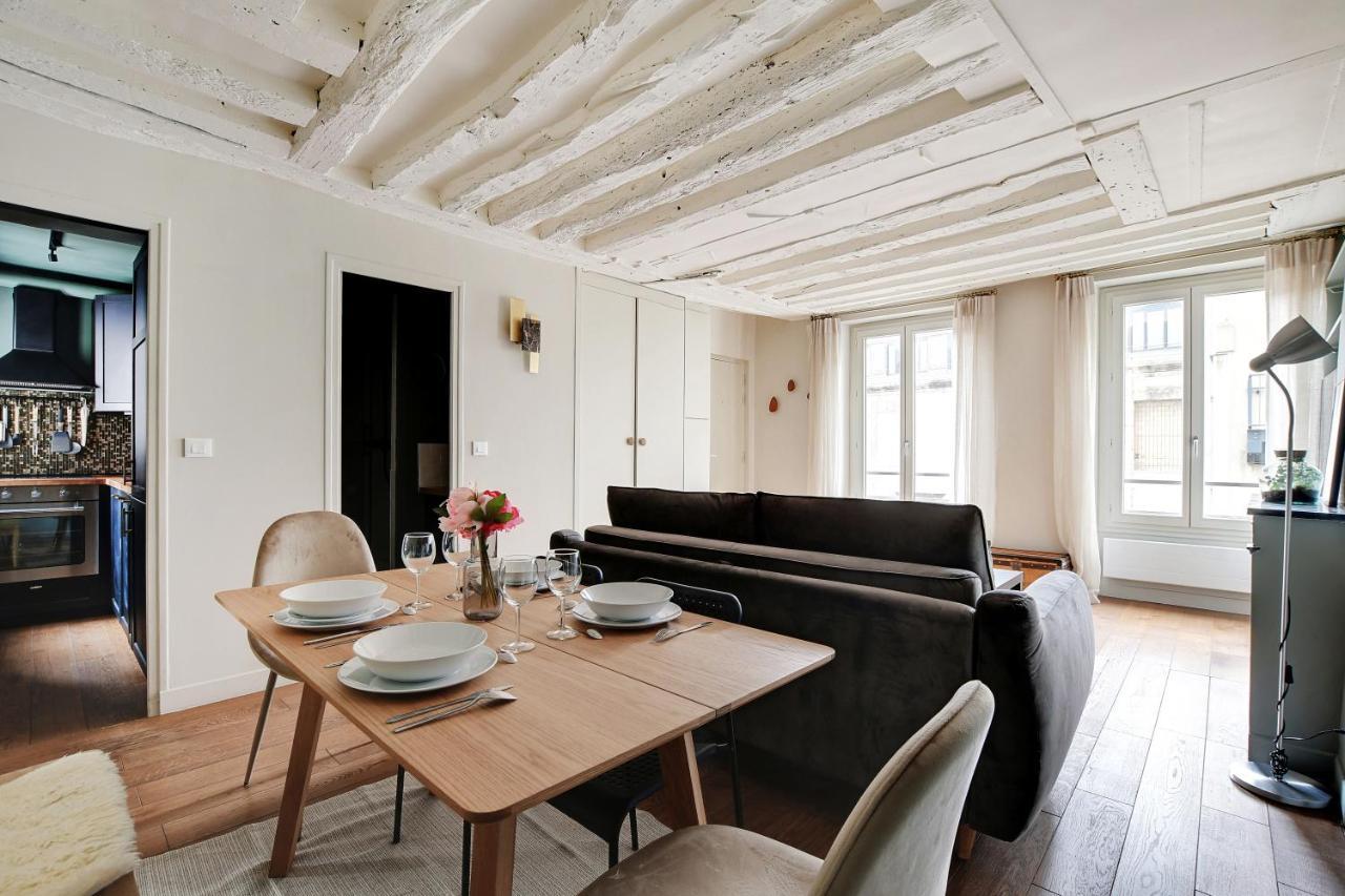 Chic Apartment -1Br-4P- Haut Marais - Republique Paříž Exteriér fotografie