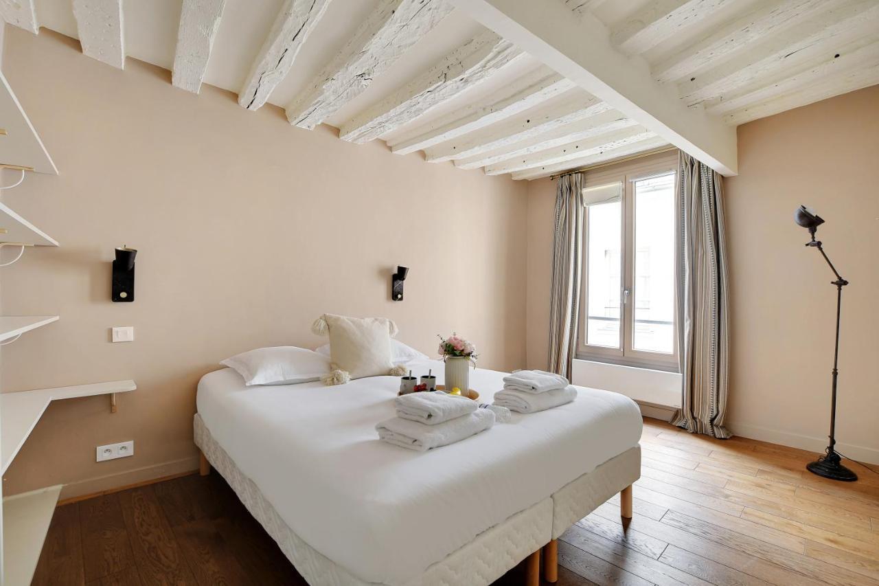 Chic Apartment -1Br-4P- Haut Marais - Republique Paříž Exteriér fotografie