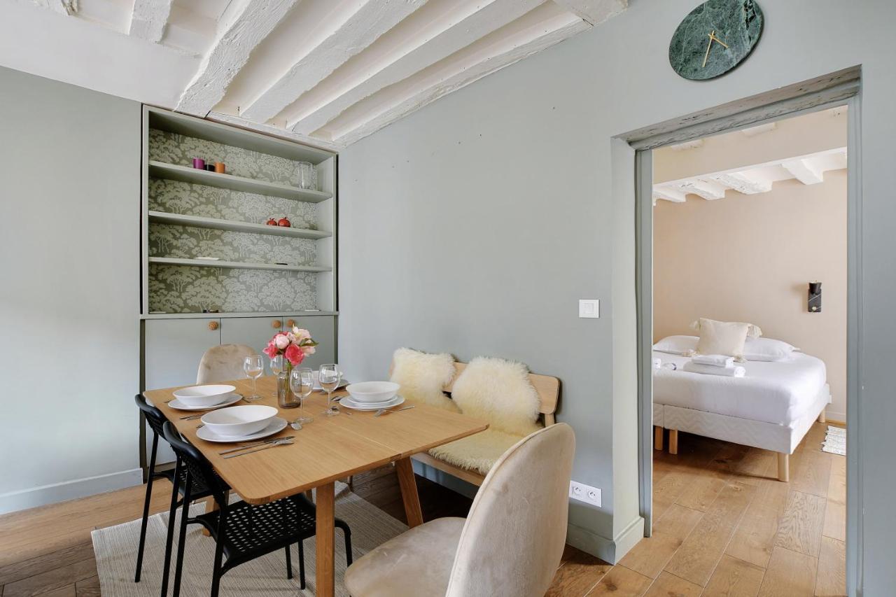 Chic Apartment -1Br-4P- Haut Marais - Republique Paříž Exteriér fotografie