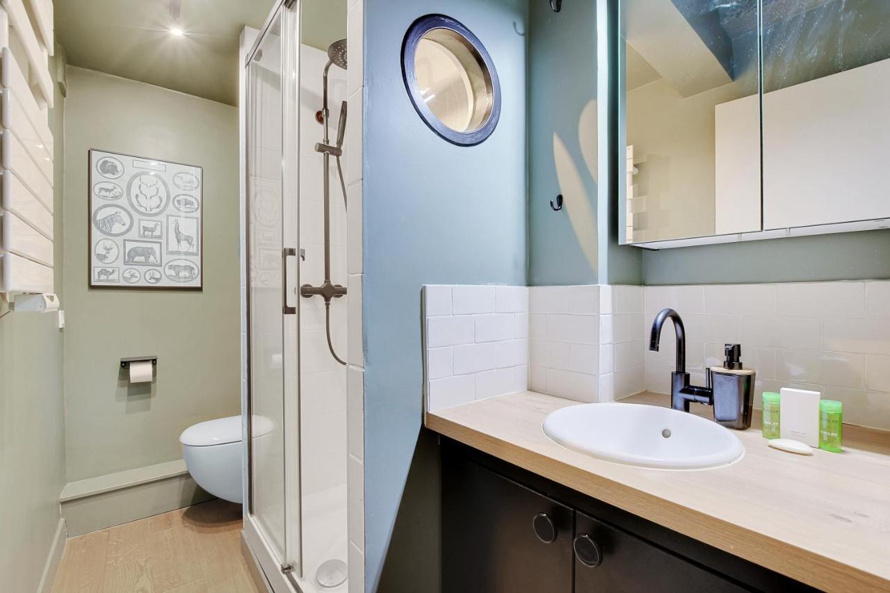 Chic Apartment -1Br-4P- Haut Marais - Republique Paříž Exteriér fotografie